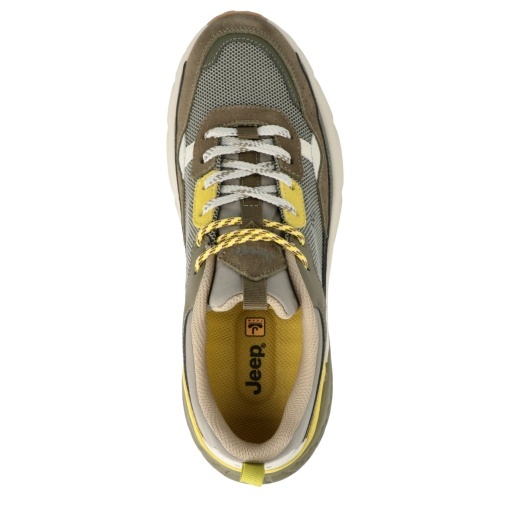 Pantofi barbati sport, JEEP JM61004A 020 GROOVE WASHED MESH - Img 3