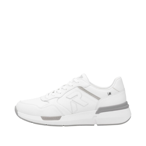 Pantofi barbati sport, piele ecologica, U1400-80, alb - Img 7