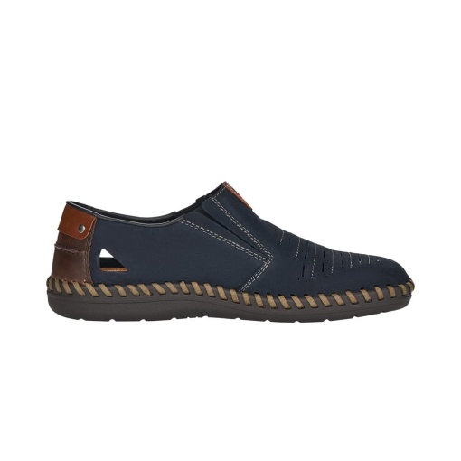Pantofi casual barbati din piele naturala, B2457-14 - Img 3