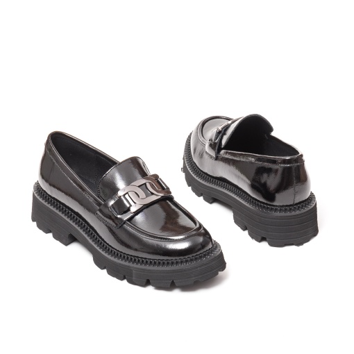 Pantofi casual cu platforma, V4VA30039 01-L - Img 6