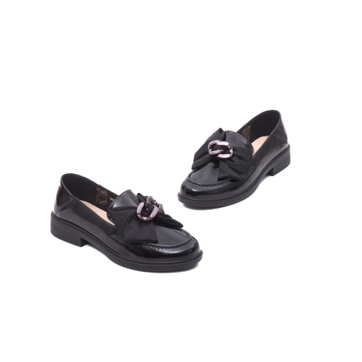 Pantofi casual dama cu toc mic 1X450040B 01-L - Img 2