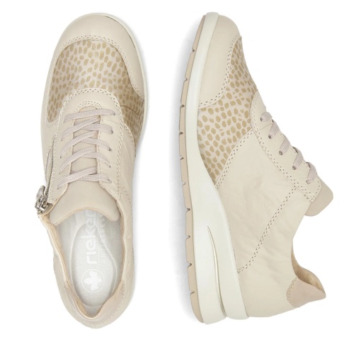 Pantofi casual Rieker piele, L4821-60 - Img 6