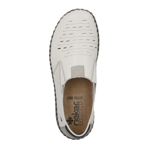 Pantofi casual Rieker piele naturala B2457-60 - Img 4