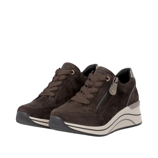 Pantofi dama casual din piele naturala, Remonte D0T03-25, maro - Img 3