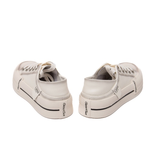 Pantofi dama casual in stil Converse, Pass Collection, X5X640012B 13-N, alb - Img 4