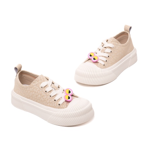 Pantofi dama casual, piele naturala, 6LMQ60010B-03, bej - Img 2
