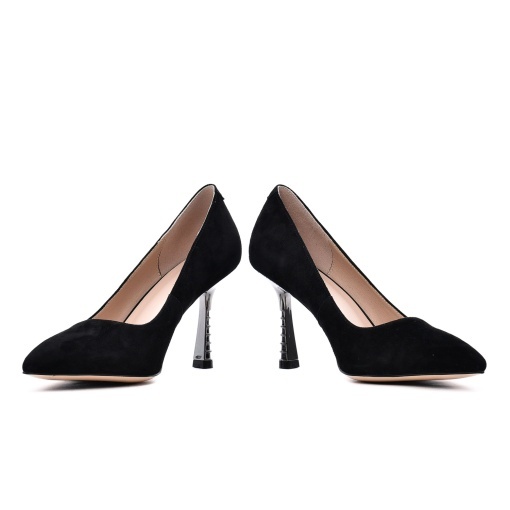 Pantofi dama din piele intoarsa, Epica, K3K380011 01-I, negru - Img 6