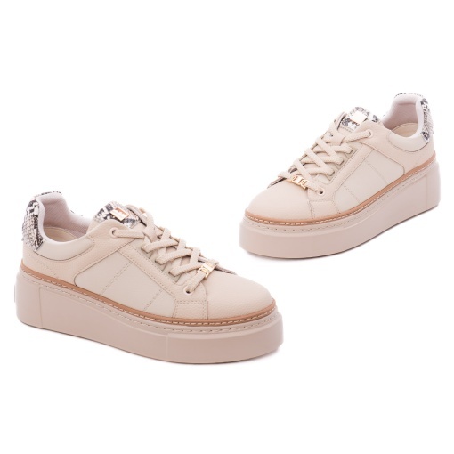Pantofi dama din piele naturala, Epica 5ZFC80002A 03-N, bej - Img 2