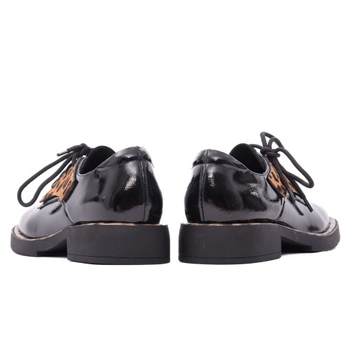 Pantofi dama din piele naturala lacuita, Epica D7A203-M107-G575A 01-L, negru - Img 6