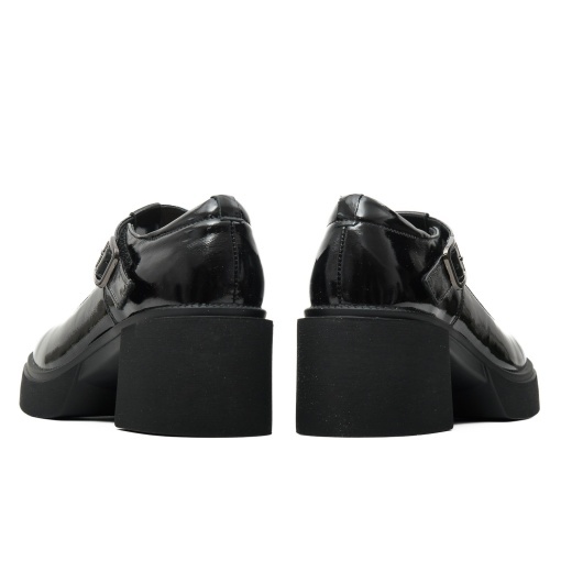 Pantofi dama din piele naturala lacuita, Karisma, J8J870007B 01-L, negru - Img 6