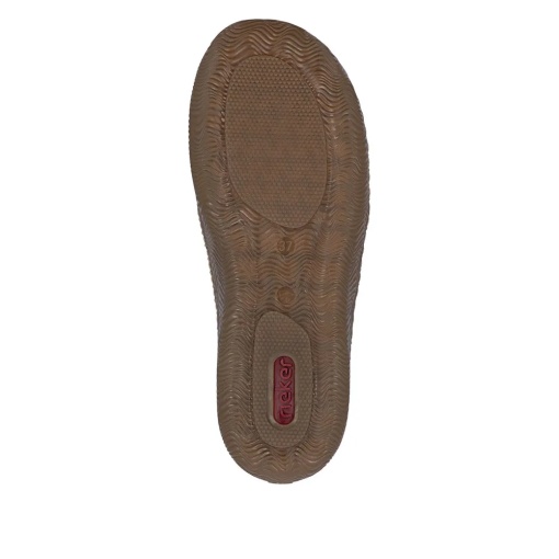 Pantofi dama, piele naturala, Rieker N2402-60, bej - Img 10