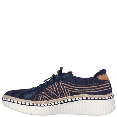 Pantofi dama sport din material textil, Skechers WILSHIRE BLVD - BELL 100716 NVY NAV, bleumarin - Img 2