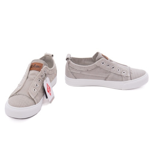 Pantofi dama sport din piele ecologica, Lee Cooper LCW-26-02-4053L, gri - Img 4