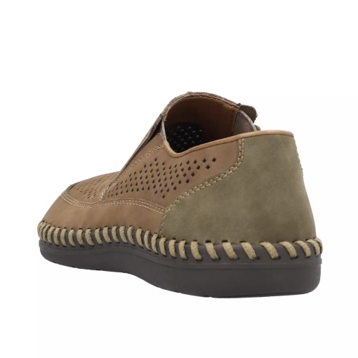 Pantofi de vara piele naturala nubuc, B2464-25 - Img 4