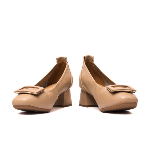 Pantofi eleganti cu toc trapez, M4M440011D 03-N - Img 4