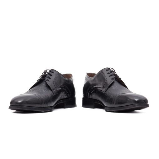 Pantofi eleganti din Piele de Cerb Le Colonel Negru OC48470 01-N - Img 4