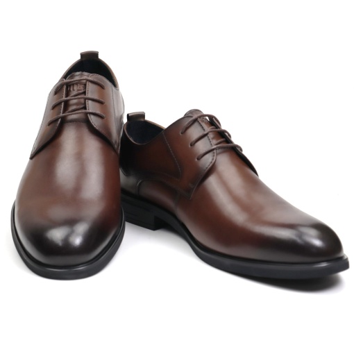 Pantofi Otter eleganti, piele naturala, E6E620006B 02-N, maro - Img 2