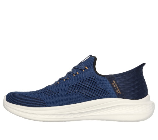 Pantofi sport barbati, Skechers, SLADE - QUINTO 210810 BLU - Img 2