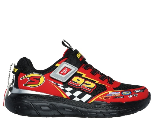 Pantofi Sport Skechers pentru Copii Tracks 402303L BKRD - Img 2