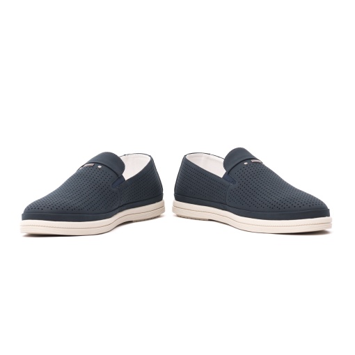 Pantofi vara bărbătești Otter J2J260015C 42-N din piele naturala, bleumarin - Img 5