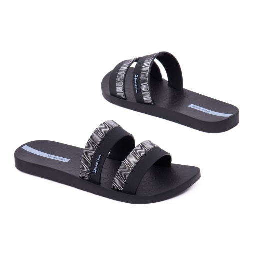 Papuci dama din cauciuc, Ipanema, 9B83649-BB779 IPANEMA MESH SLIDE FEM 01-K, negru - Img 3