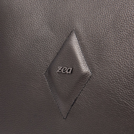 Poseta eleganta, piele naturala, M292, maro - Img 2