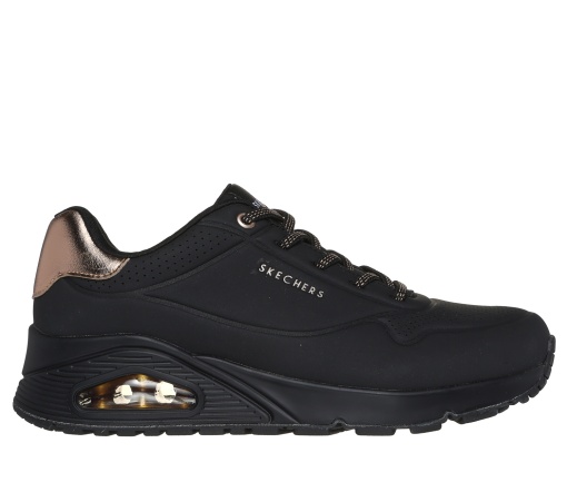 Sneakers Uno - Shimmer Away 155196 BBK Negru - Img 2