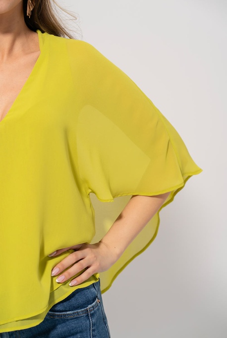 Bluza Hermosa verde-lime Ramia - Img 6