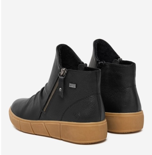 Botine casual din piele naturală Remonte D1T73-00 - Img 4