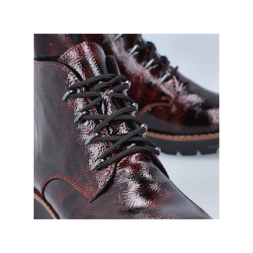 Botine dama casual, 44902-35, bordo - Img 7