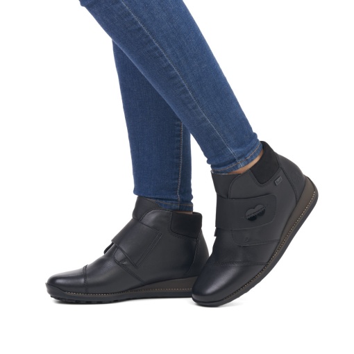 Botine Dama Casual Rieker - Piele Naturală și Tehnologie Rieker Tex, 44255-00 - Img 2