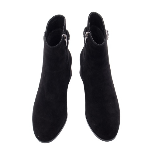 Botine dama din piele intoarsa, Epica 1K390005A 01-I, negru - Img 4