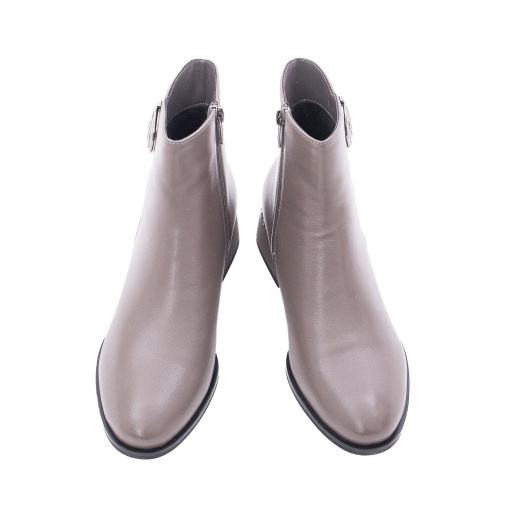 Botine dama din piele naturala, Epica 1JI90038C 14-N, gri - Img 5