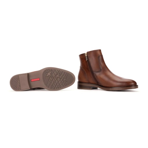 Botine dama din piele naturala, Pikolinos, PUERTOLLANO W3C W3C-8911 CUERO, maro - Img 6
