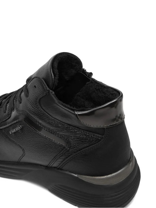 Botine dama din piele naturala, Remonte, D6683-03, negru - Img 2