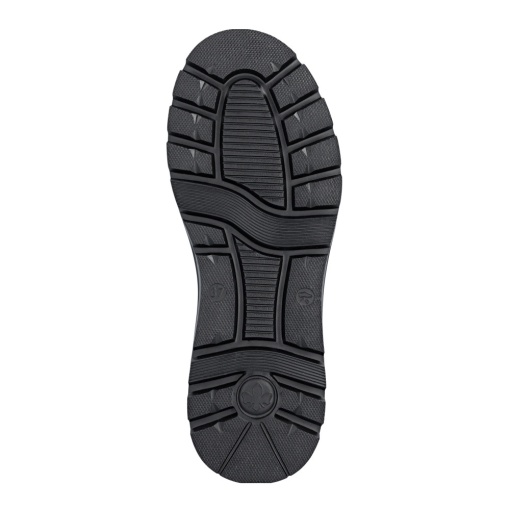 Botine dama din piele naturala, Rieker 70410-00, negru - Img 10