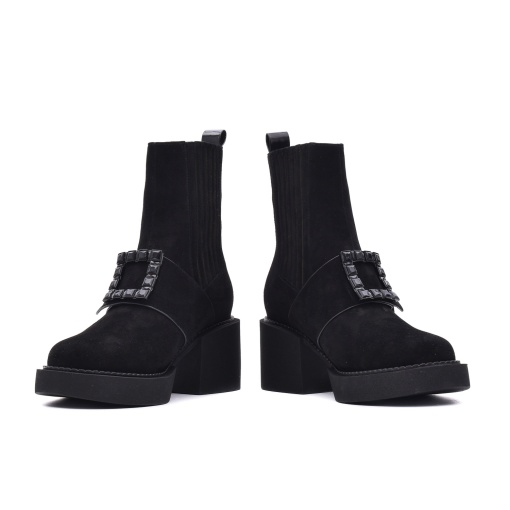 Botine dama elegante, piele naturala, K3K350088 01-I - Img 4