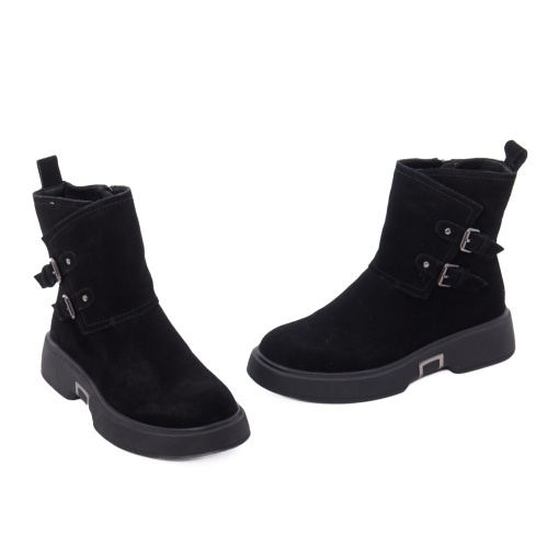 Botine dama KARISMA 1J890011A 01-I, negru - imagine 2
