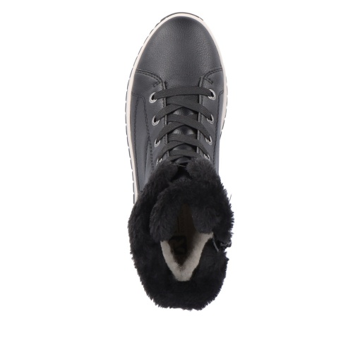 Botine dama, piele naturala, W0963-01, negru - Img 7
