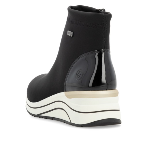 Botine impermeabile negre Remonte D0T73-03 - Img 6