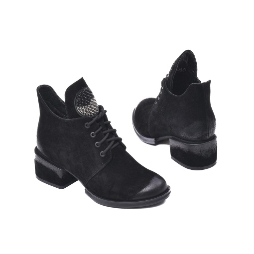 Botine retro, piele naturala, JYJY50011A 01-I - Img 6
