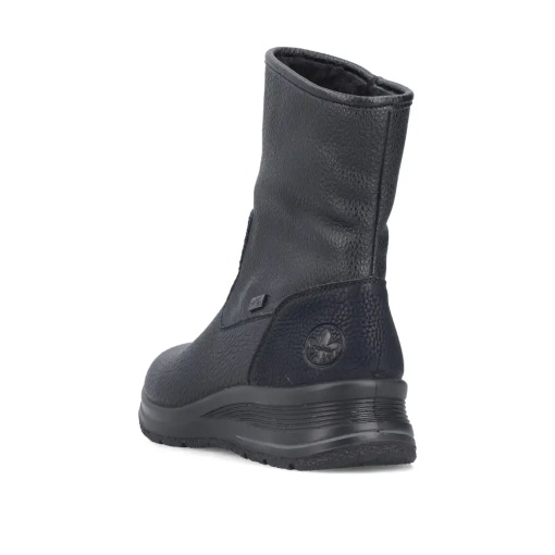 Cizme scurte dama Rieker L7760-00, negru - imagine 6