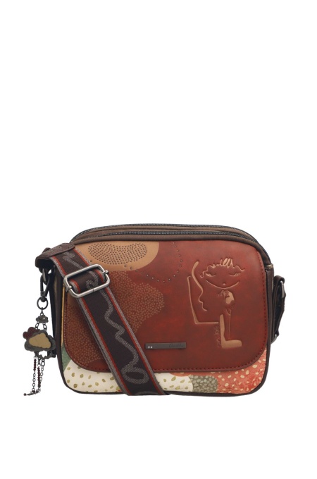 Geantă crossbody damă Odyssey cu clapă, Anekke 43833-349, multicolor - Img 3