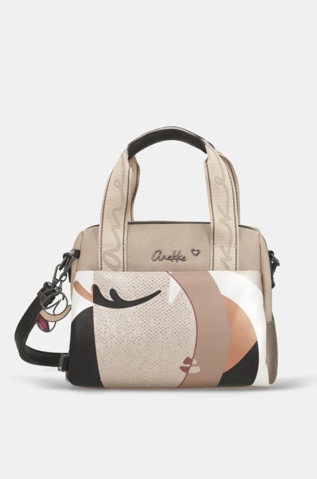 Geantă Damă Anekke 42751-177 - Design Artistic cu Strasuri - 28 cm - Img 2