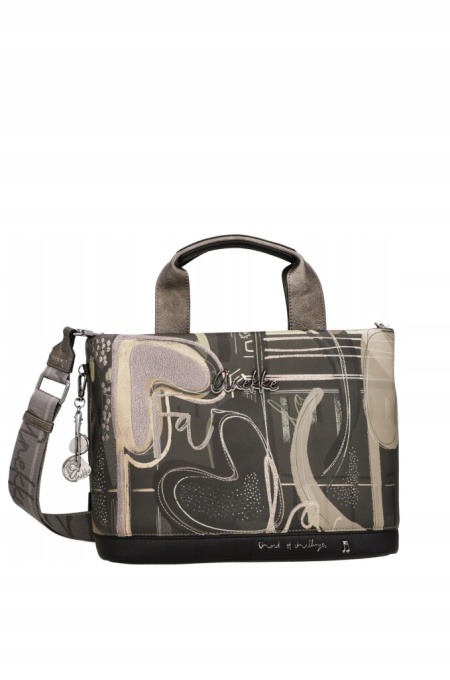 Geanta eleganta ORCHESTRA MELODY din piele ecologica, Anekke 43811-222 Multicolor - Img 6