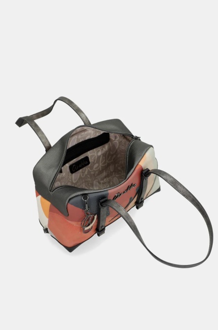 Geantă Umăr Anekke 42752-406 - Design Abstract Multicolor - 32 cm - Img 6