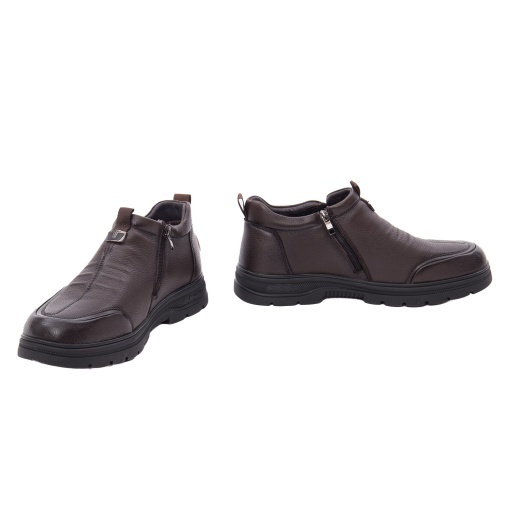 Ghete barbati din piele naturala, Otter 2D6102 02-N, maro - Img 3