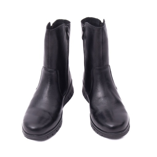 Ghete dama din piele naturala, Caprice 9-26458-45 022 BLACK NAPPA - Img 6