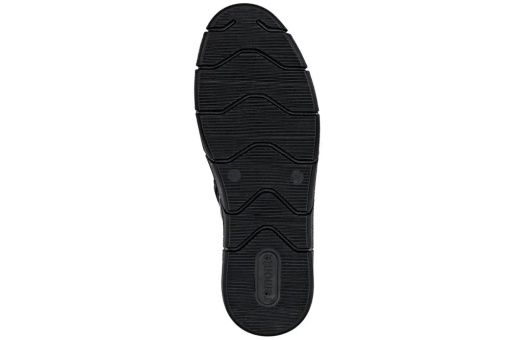 Ghete dama din piele naturala, Remonte D1T76-00, negru - Img 6