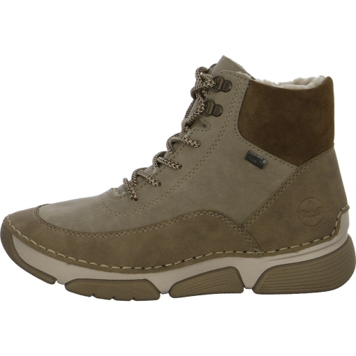 Ghete damă Rieker RiekerTEX 45956-64, bej taupe